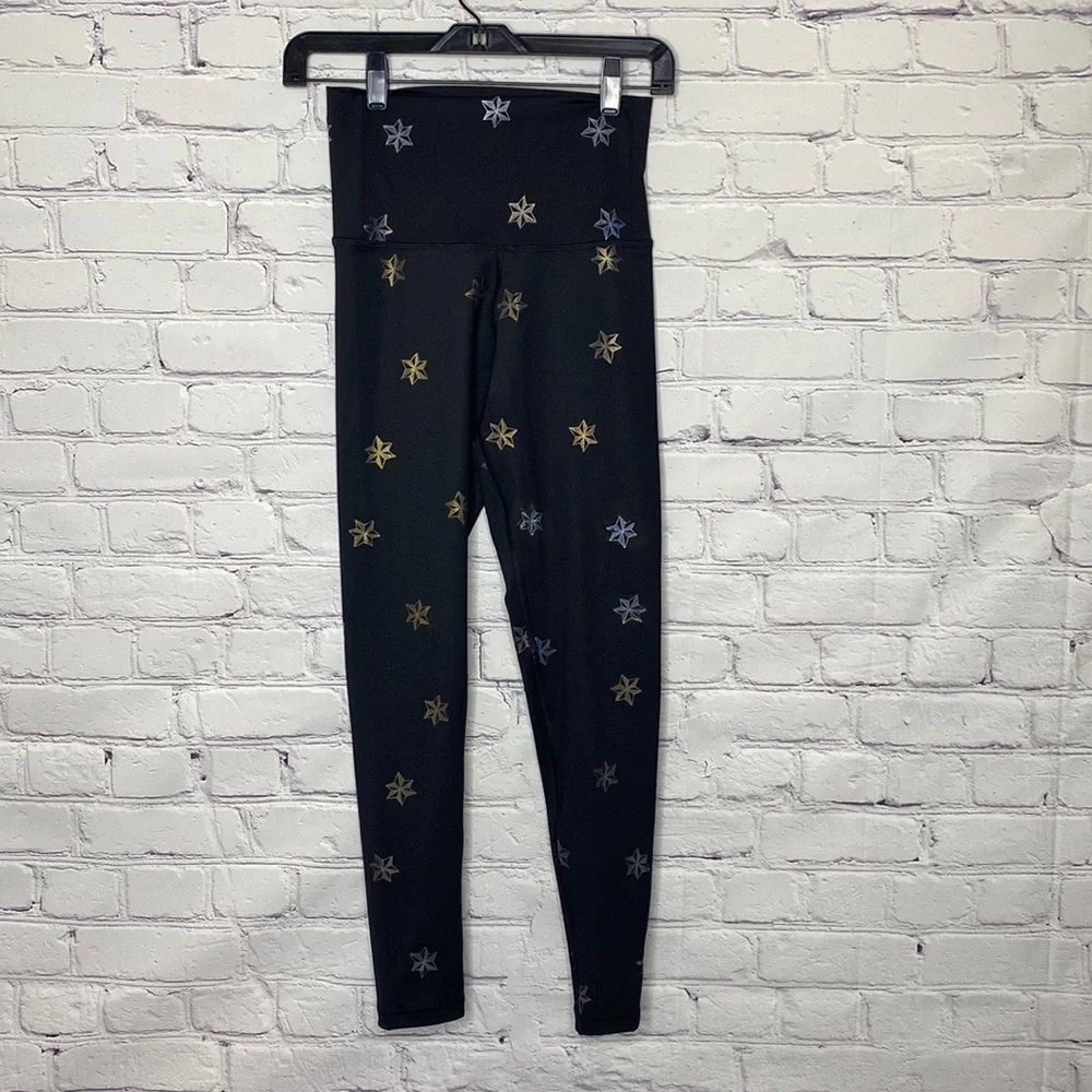 CHRLDR All Over 6 Point Star High Waisted Leggings - Picture 2 of 8